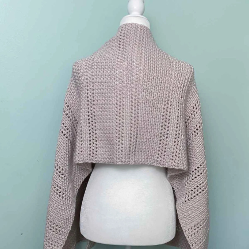 Cedar Arches Rectangular Shawl Crochet pattern
