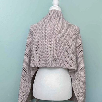Cedar Arches Rectangular Shawl Crochet pattern