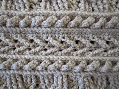 Celtic Sampler Throw Crochet Pattern