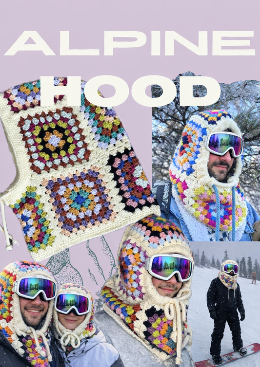 Granny Square Balaclava Crochet Pattern