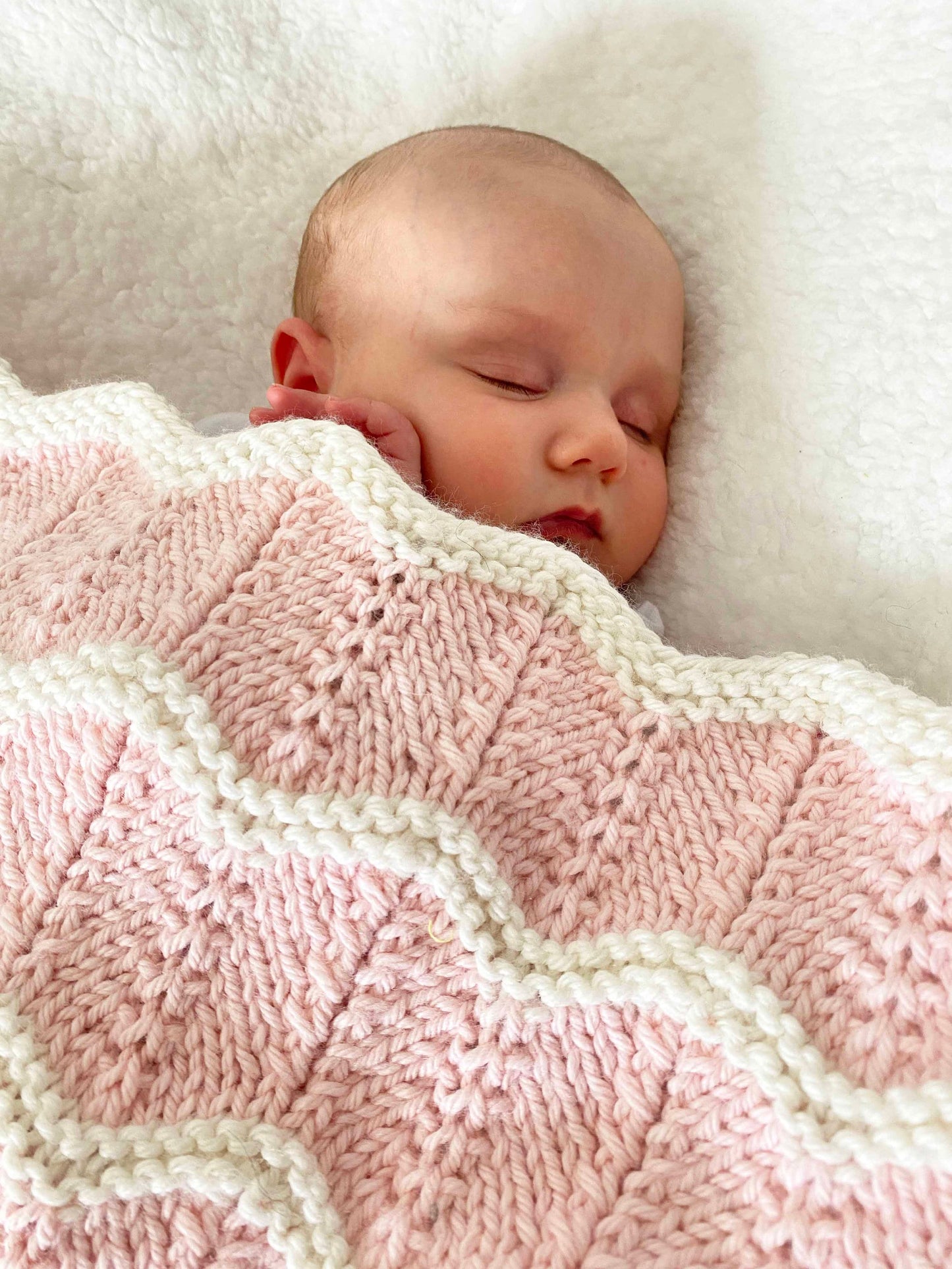 Cheyenne Baby Blanket Knitting Pattern