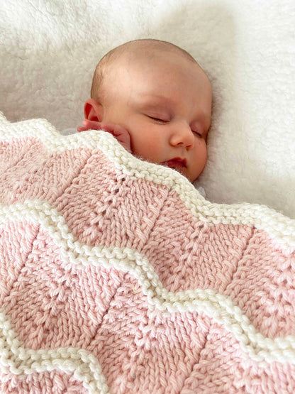Cheyenne Baby Blanket Knitting Pattern