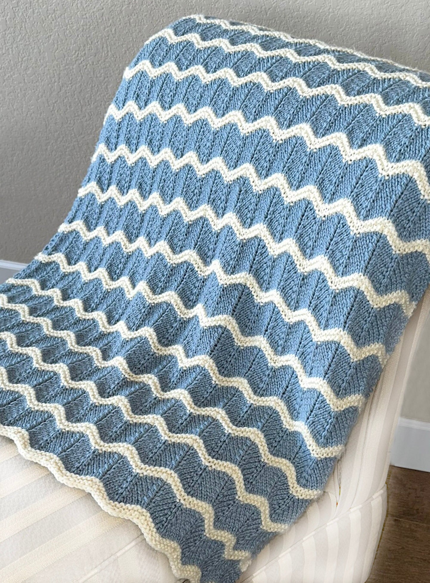 Cheyenne Baby Blanket Knitting Pattern