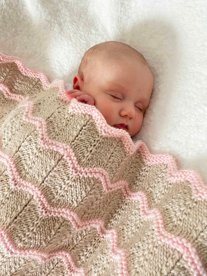 Cheyenne Baby Blanket Knitting Pattern
