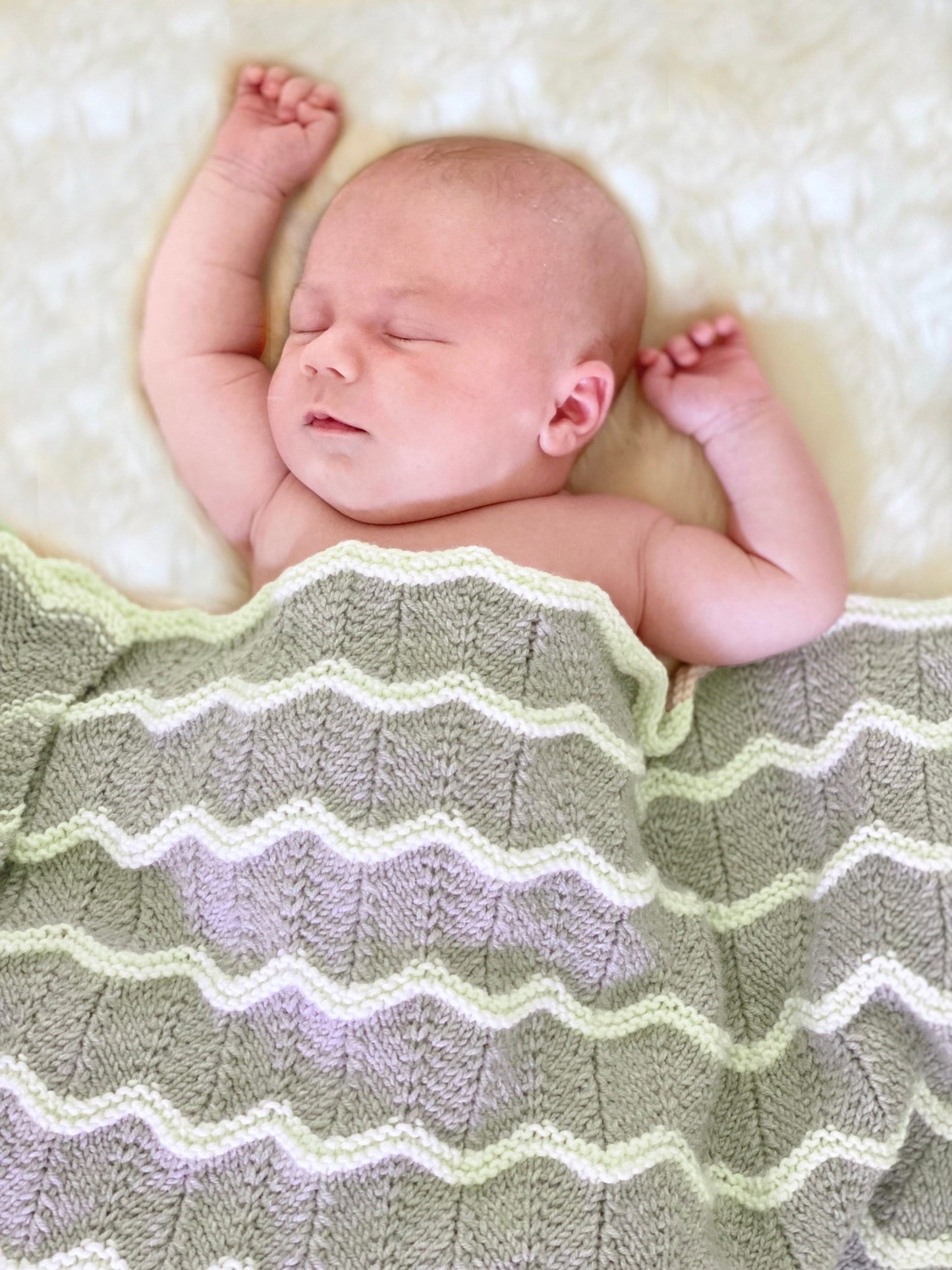 Cheyenne Baby Blanket Knitting Pattern