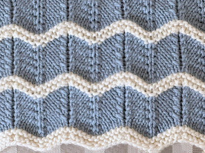 Cheyenne Baby Blanket Knitting Pattern
