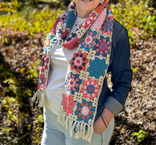 Textured Chic Scarf Crochet Pattern