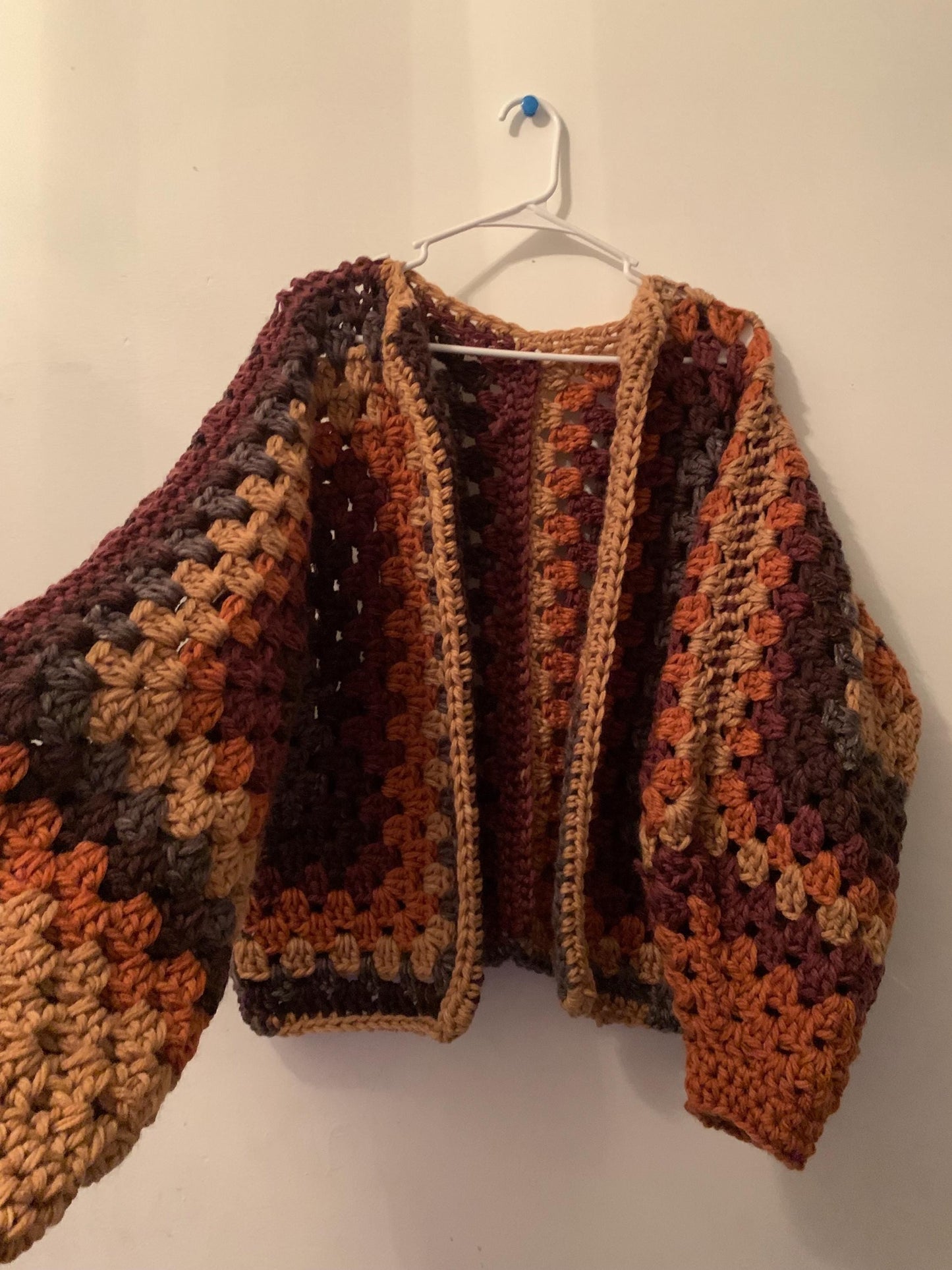 Chunky Hexi-Cardi Crochet Pattern