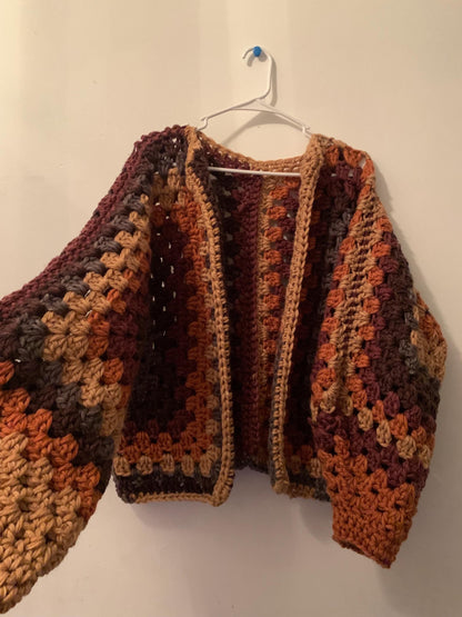 Chunky Hexi-Cardi Crochet Pattern
