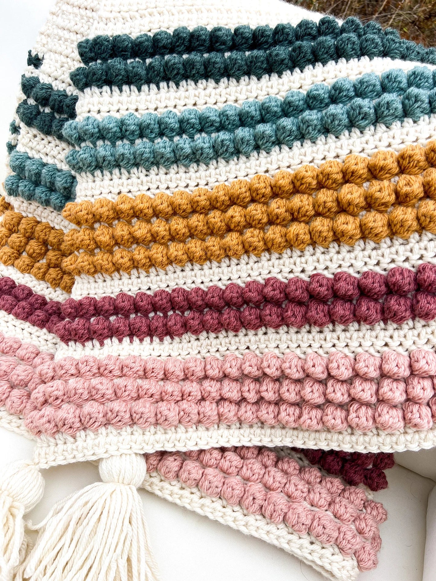 Chunky Blanket Crochet Pattern