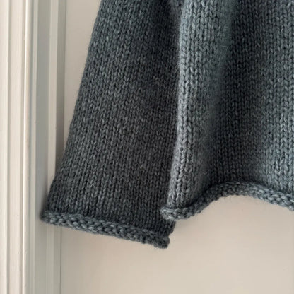 Chunky Nordic Sweater Knitting Pattern