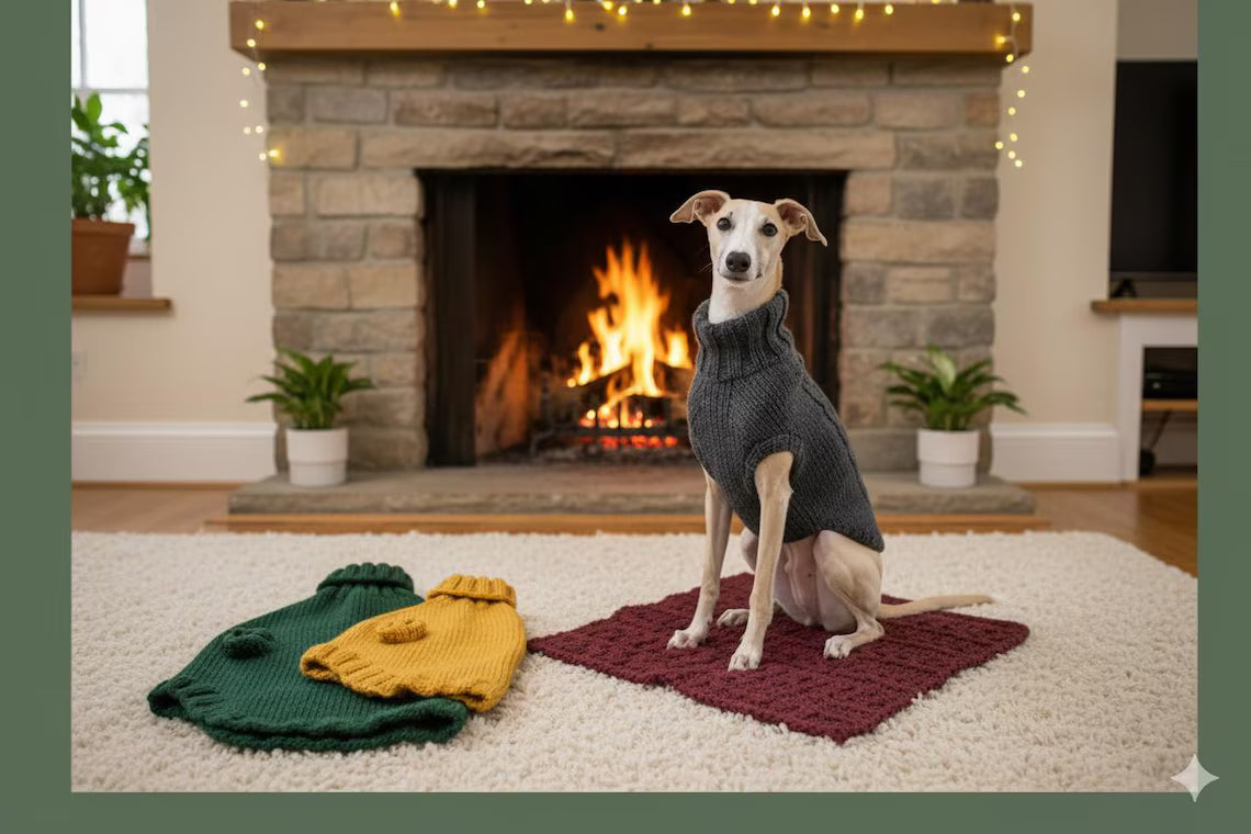 Cozy Dog Sweater Knitting Pattern