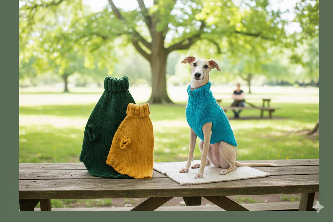 Cozy Dog Sweater Knitting Pattern