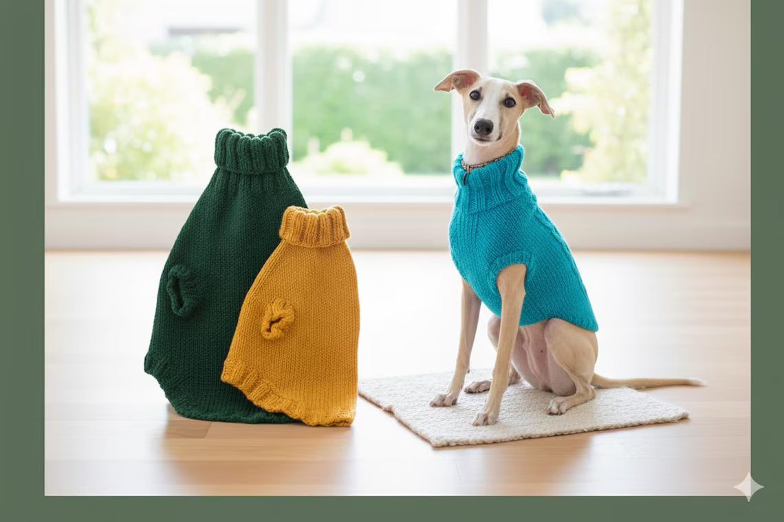 Cozy Dog Sweater Knitting Pattern