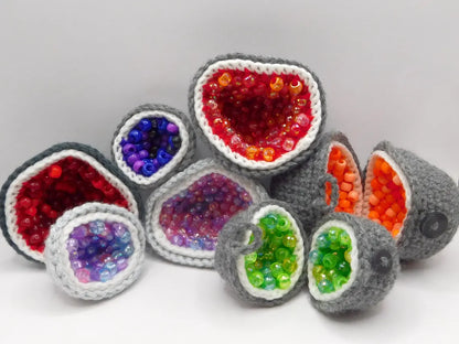 Easy Crystal Geode Crochet Pattern
