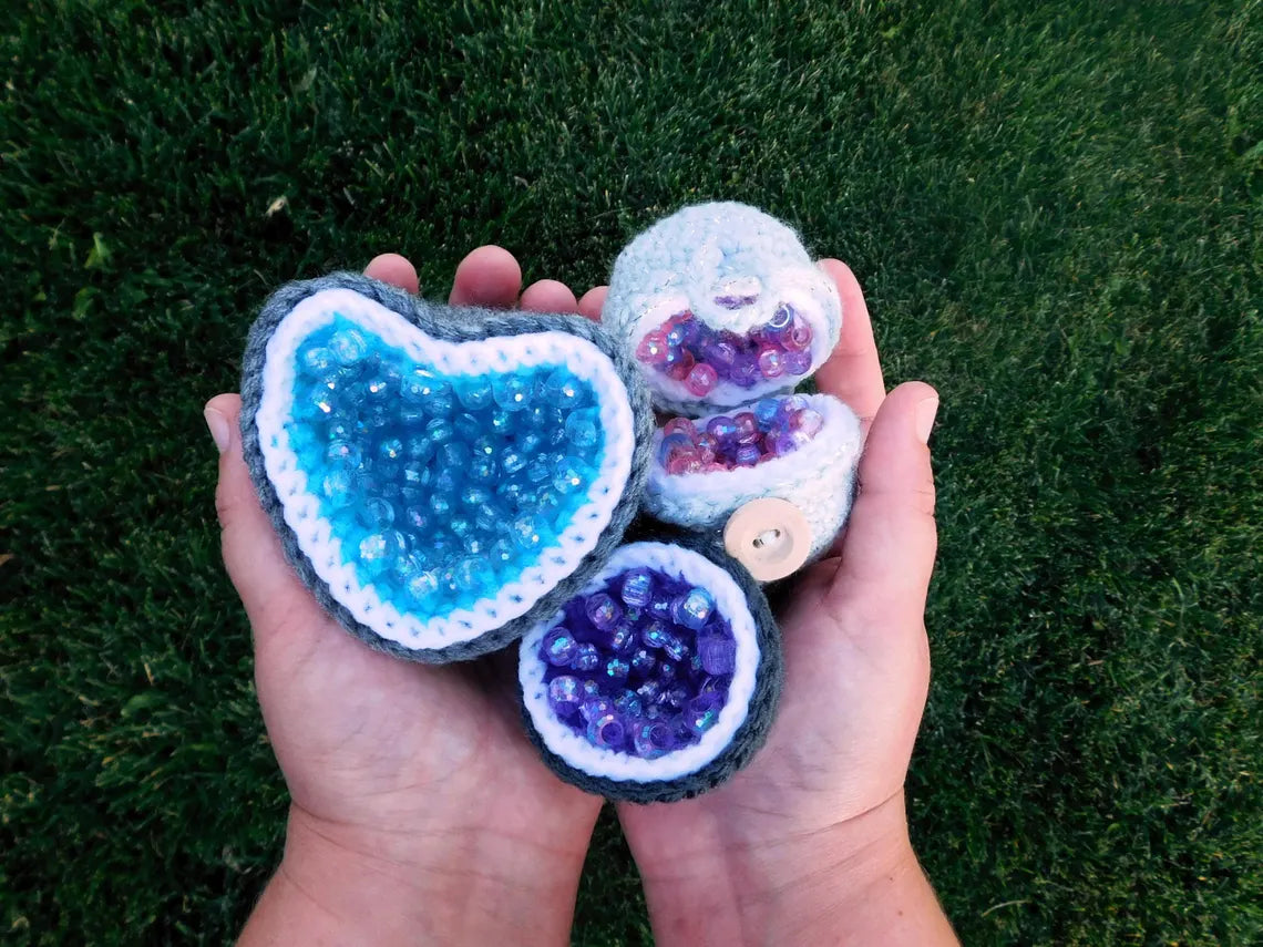 Easy Crystal Geode Crochet Pattern