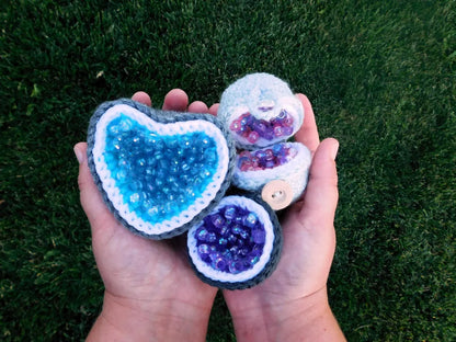 Easy Crystal Geode Crochet Pattern