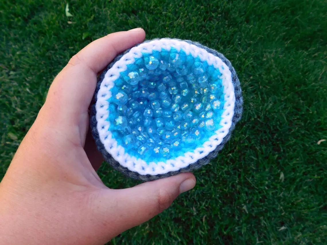 Easy Crystal Geode Crochet Pattern