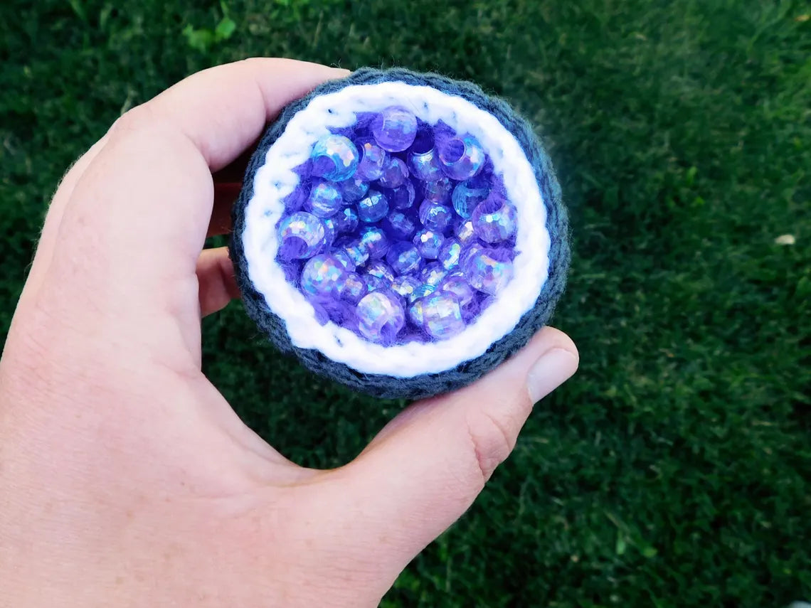 Easy Crystal Geode Crochet Pattern