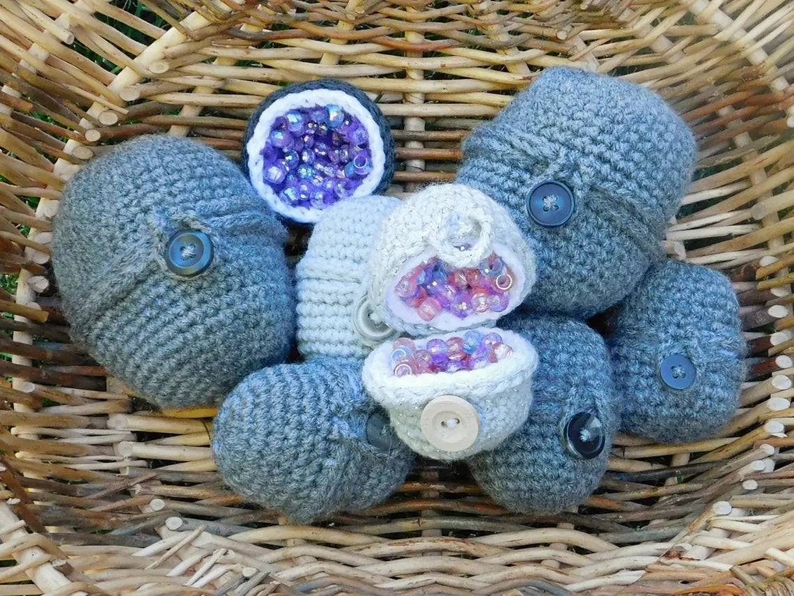 Easy Crystal Geode Crochet Pattern