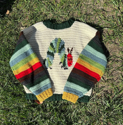 Caterpillar Sweater Crochet Pattern