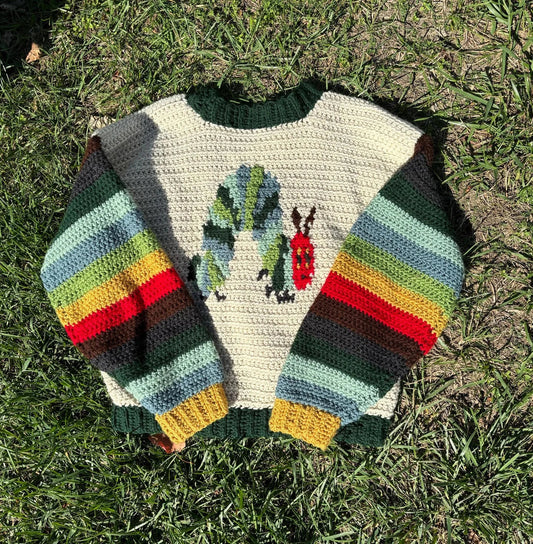 Caterpillar Sweater Crochet Pattern