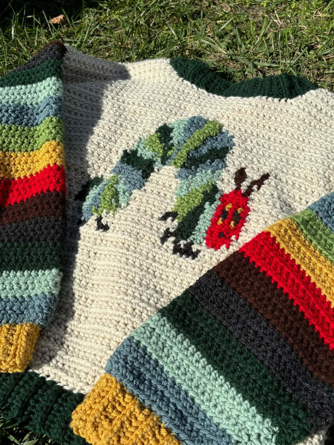 Caterpillar Sweater Crochet Pattern