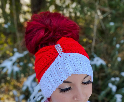 Double Threat Ear Warmer Crochet Pattern