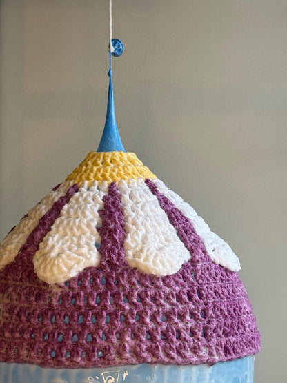Daisy Pendant Lamp Crochet Pattern
