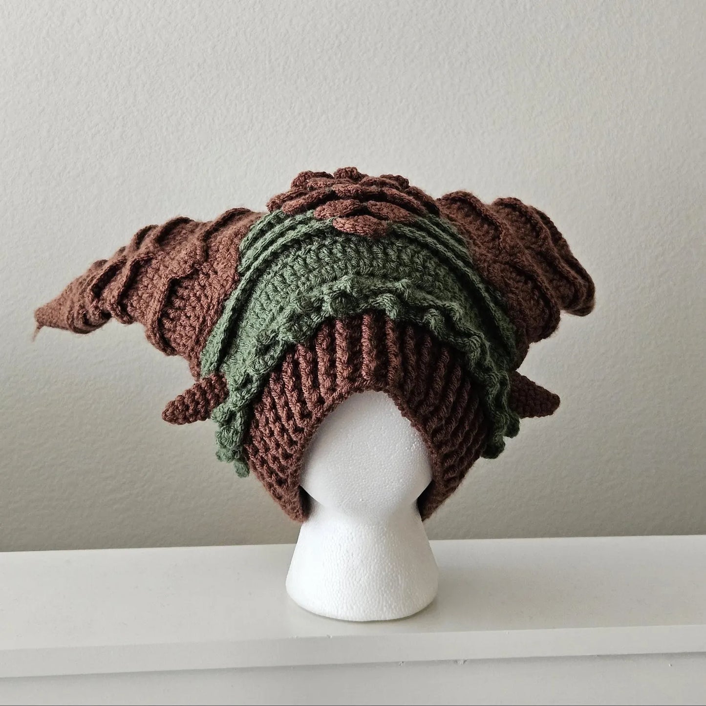Dragon Horn Beanie Crochet Pattern