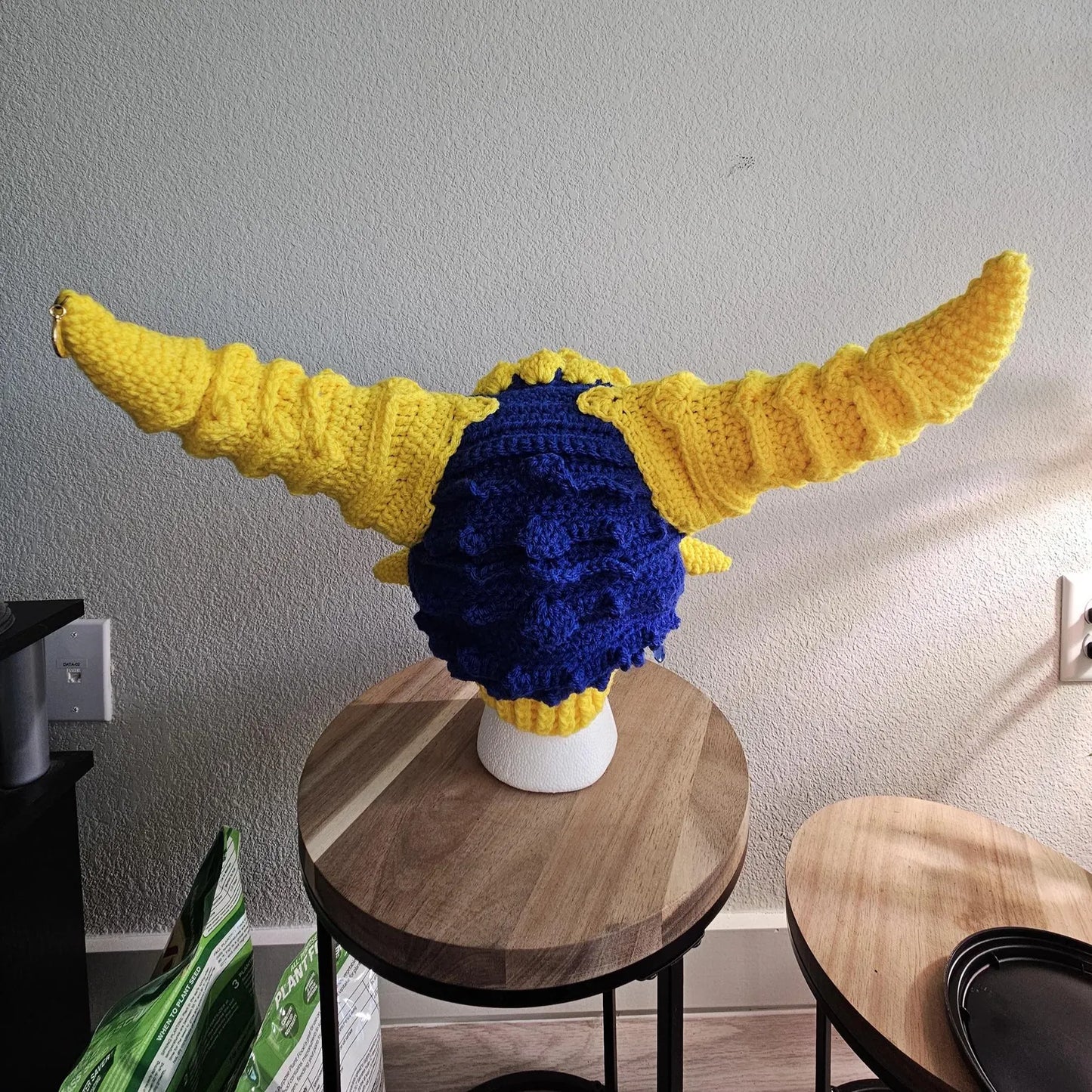 Dragon Horn Beanie Crochet Pattern