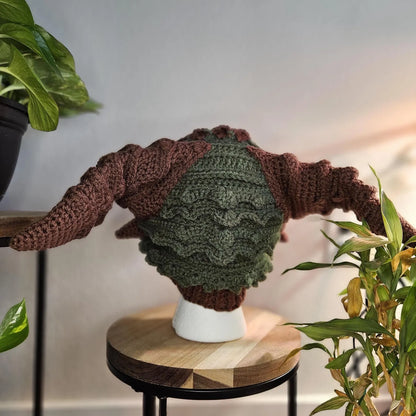 Dragon Horn Beanie Crochet Pattern