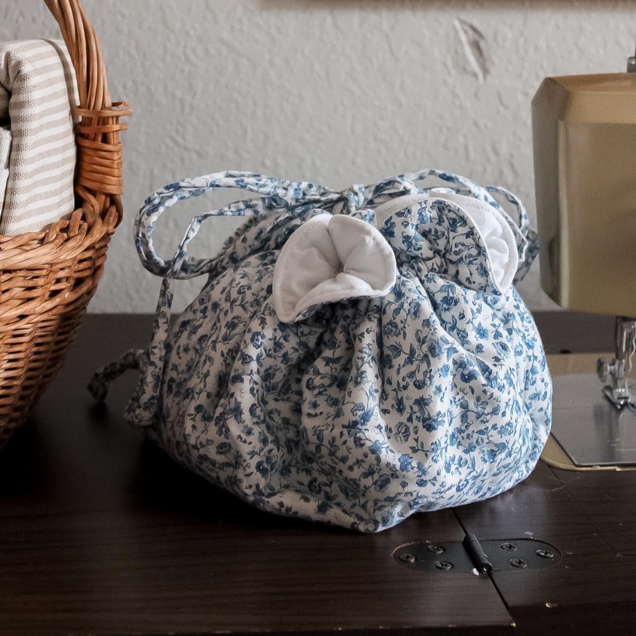 Drawstring Quilted Pouch Sewing Pattern