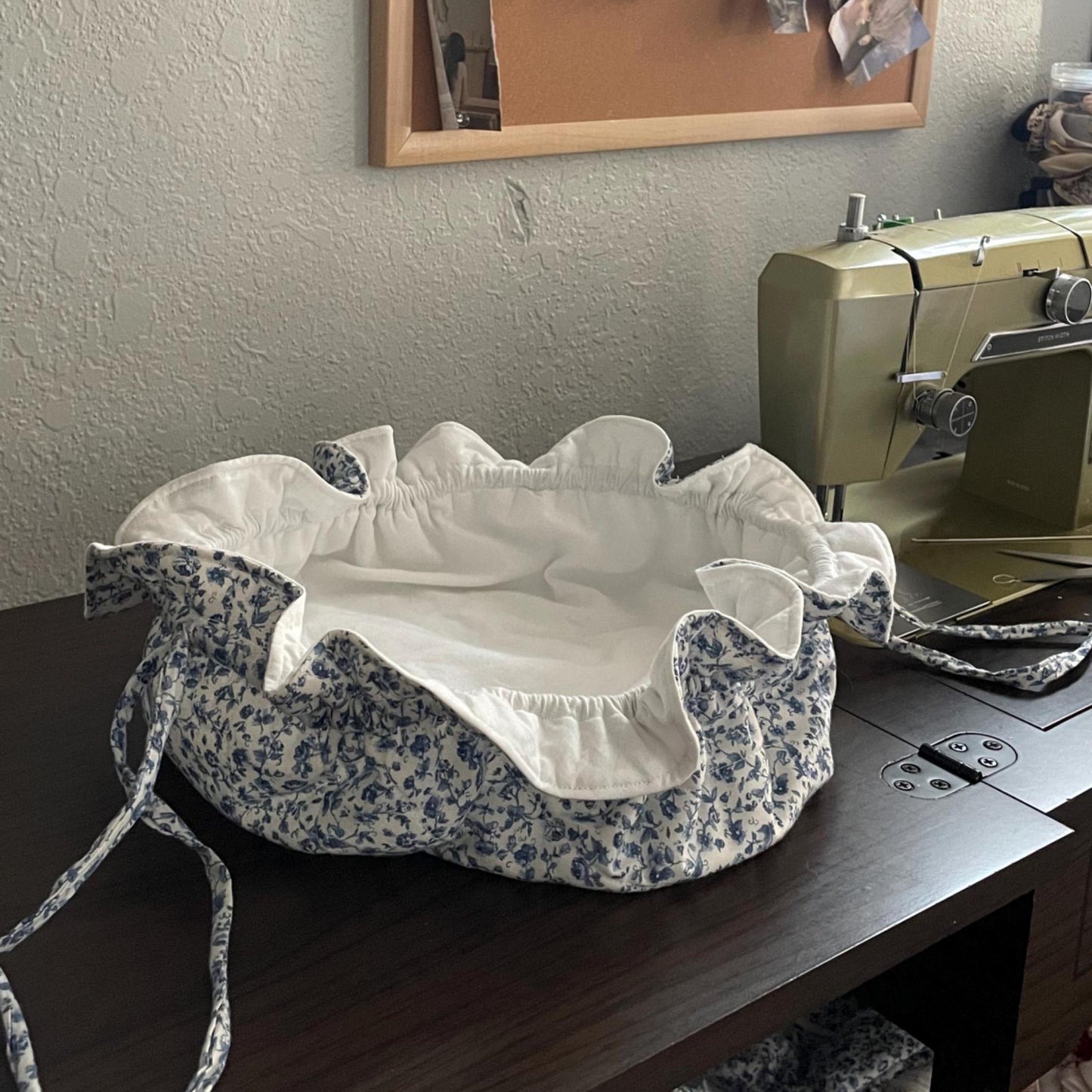Drawstring Quilted Pouch Sewing Pattern