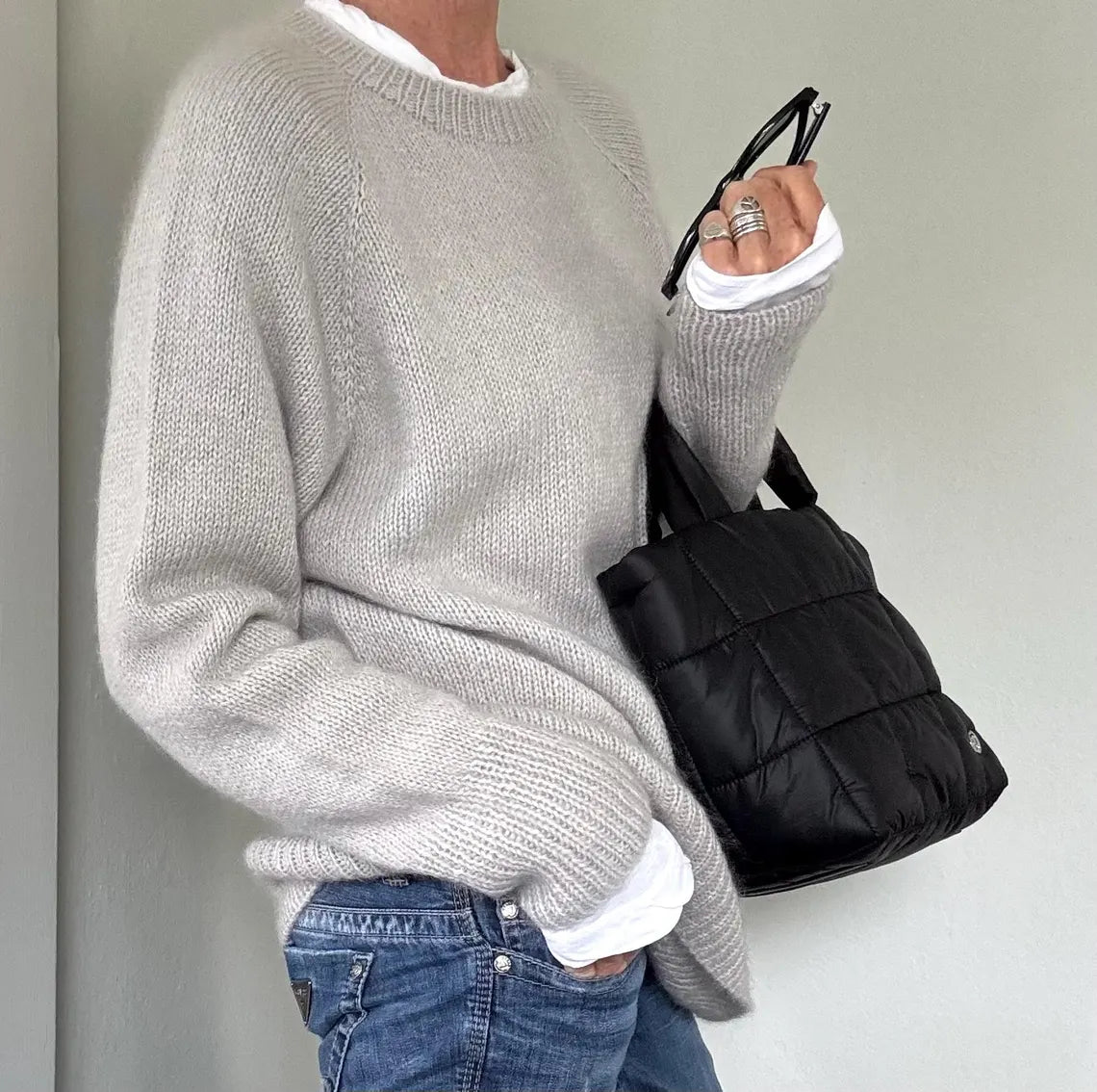 Dreamy Basic Sweater Knitting Pattern
