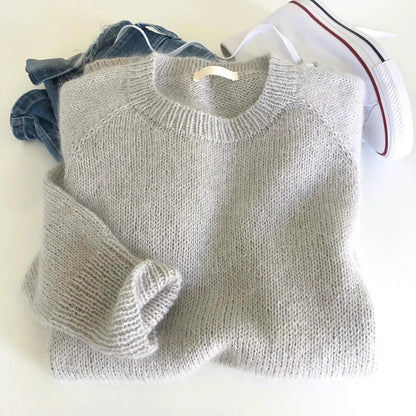 Dreamy Basic Sweater Knitting Pattern