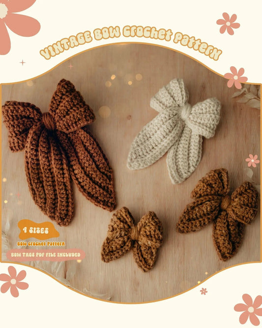Eloise Bow Crochet Pattern