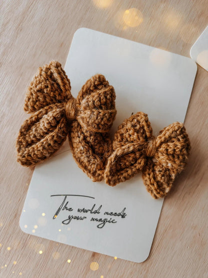 Eloise Bow Crochet Pattern