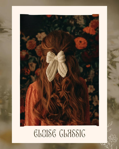 Eloise Bow Crochet Pattern