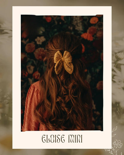 Eloise Bow Crochet Pattern