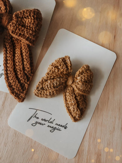 Eloise Bow Crochet Pattern