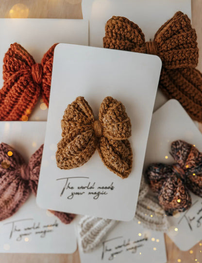 Eloise Bow Crochet Pattern