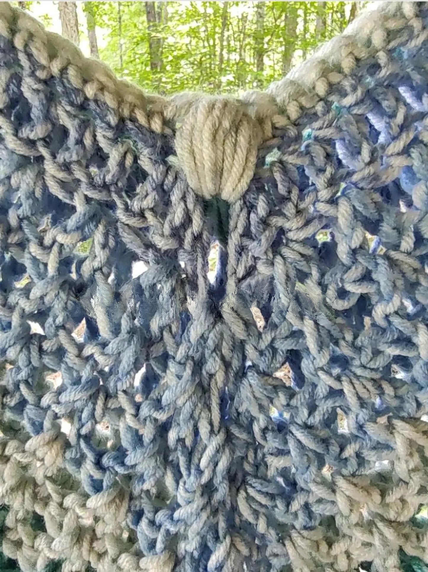 Amber Crochet Poncho Pattern