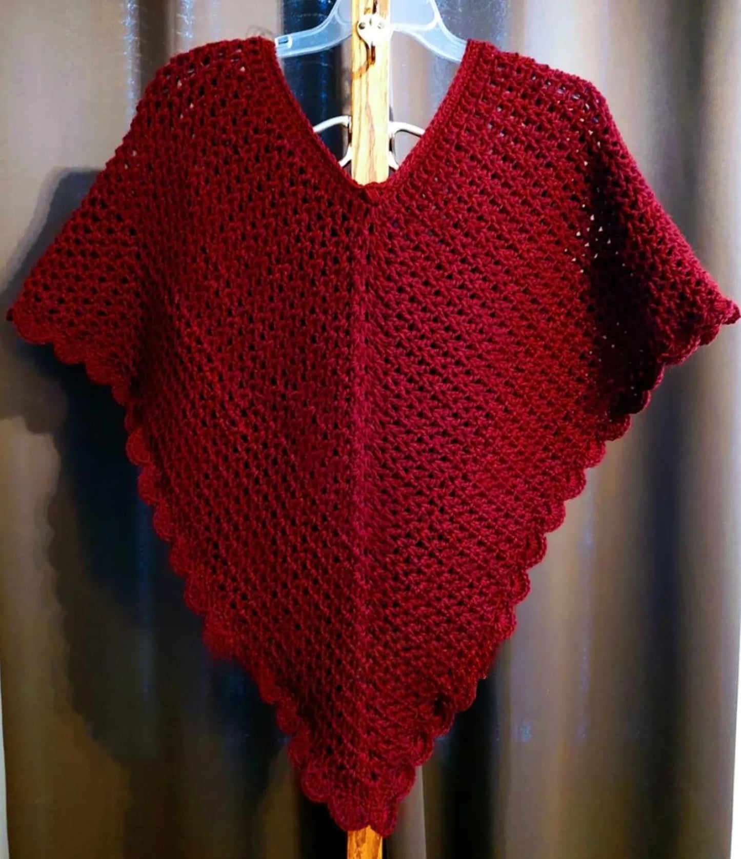 Amber Crochet Poncho Pattern
