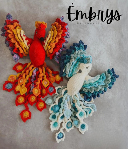 Émbrys the Phoenix Crochet Pattern