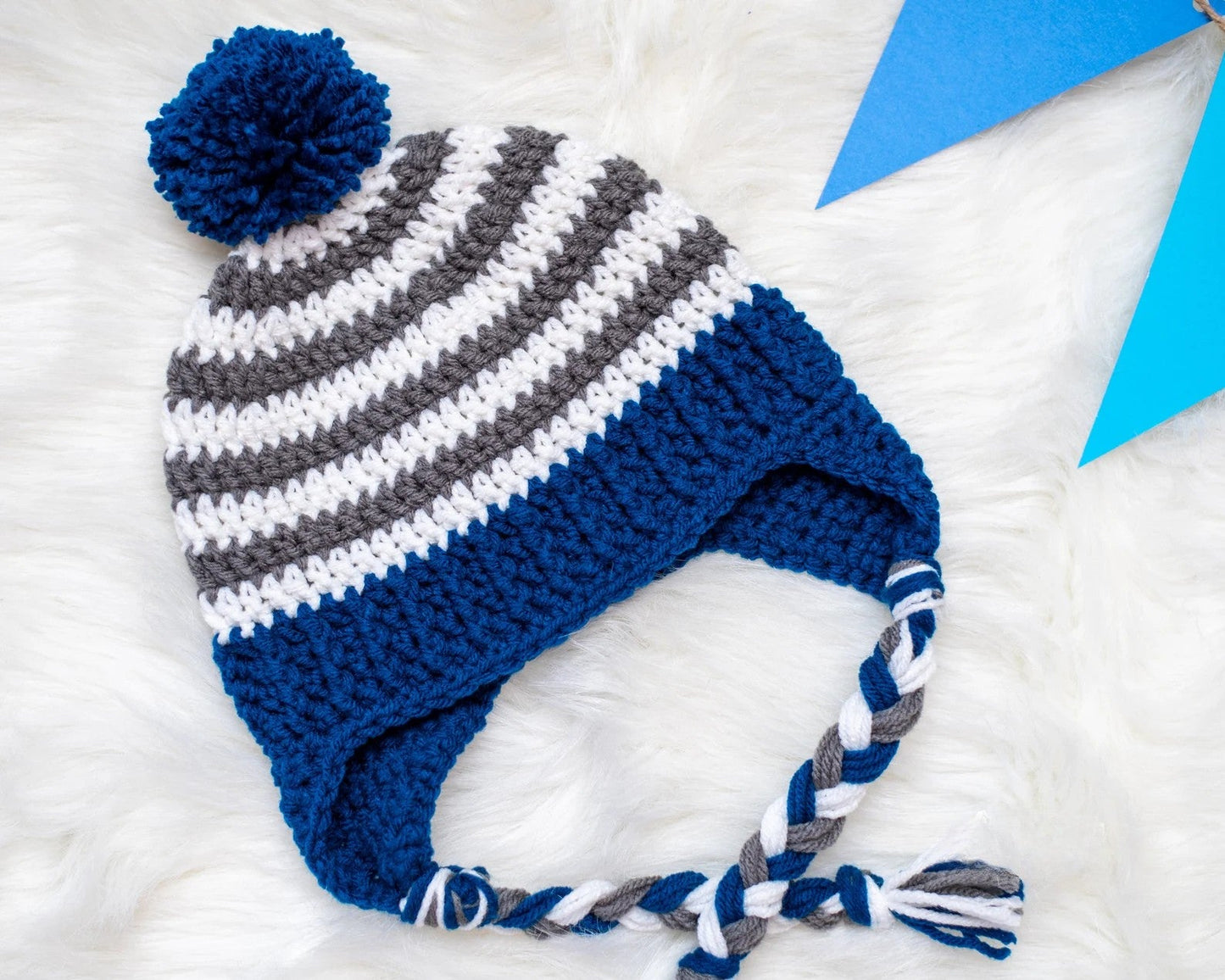 Earflap Hat Crochet Pattern