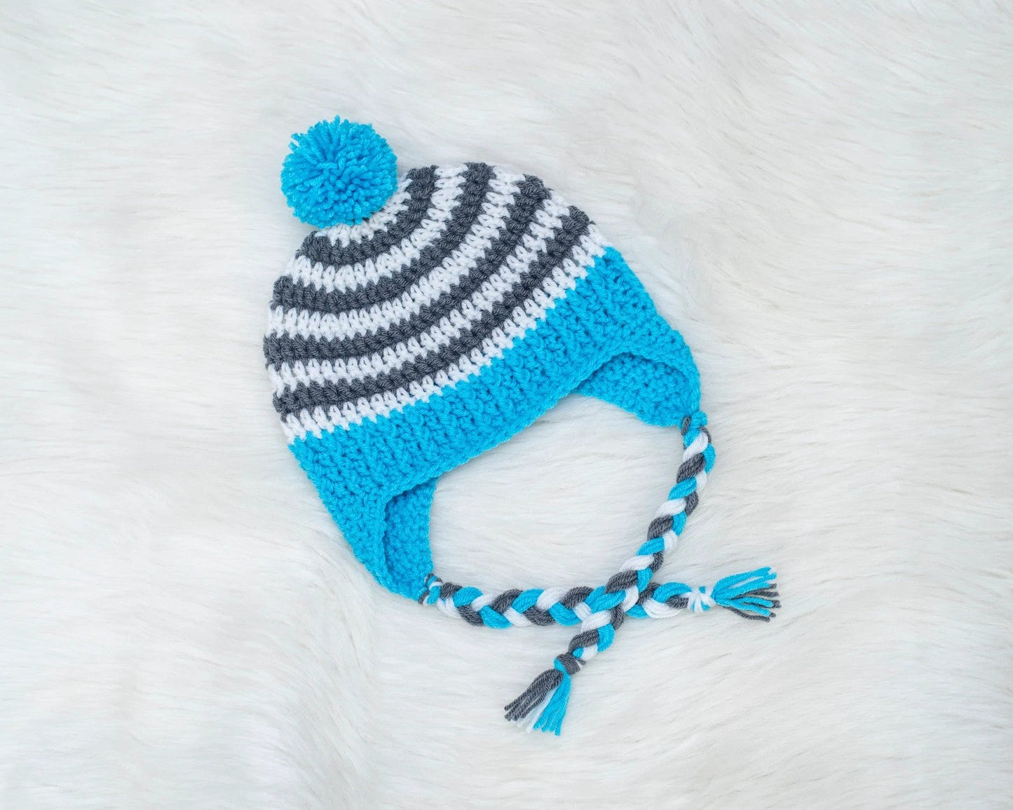 Earflap Hat Crochet Pattern