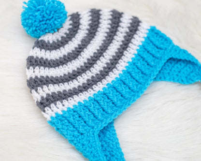 Earflap Hat Crochet Pattern