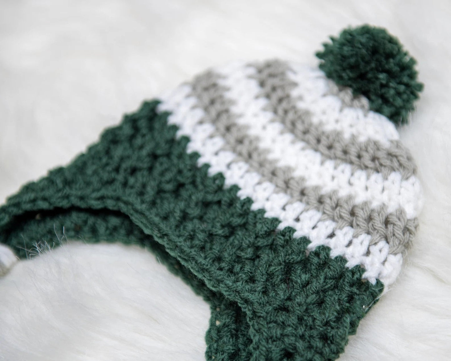 Earflap Hat Crochet Pattern