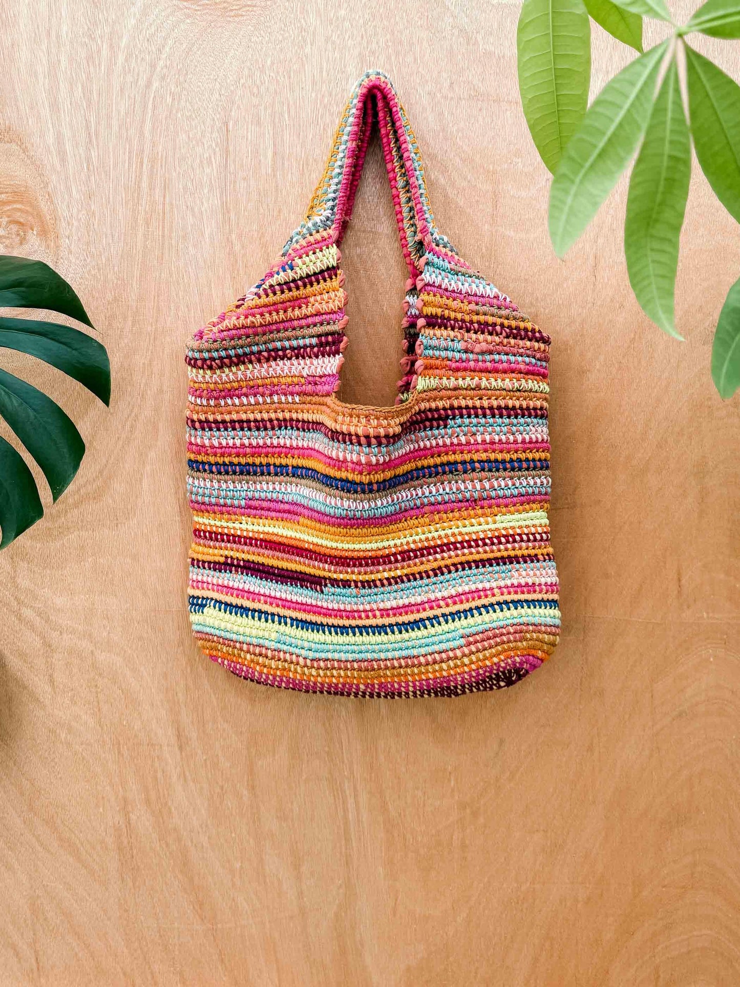Easy Scrappy Bag Crochet Pattern